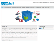 Tablet Screenshot of openshell.in